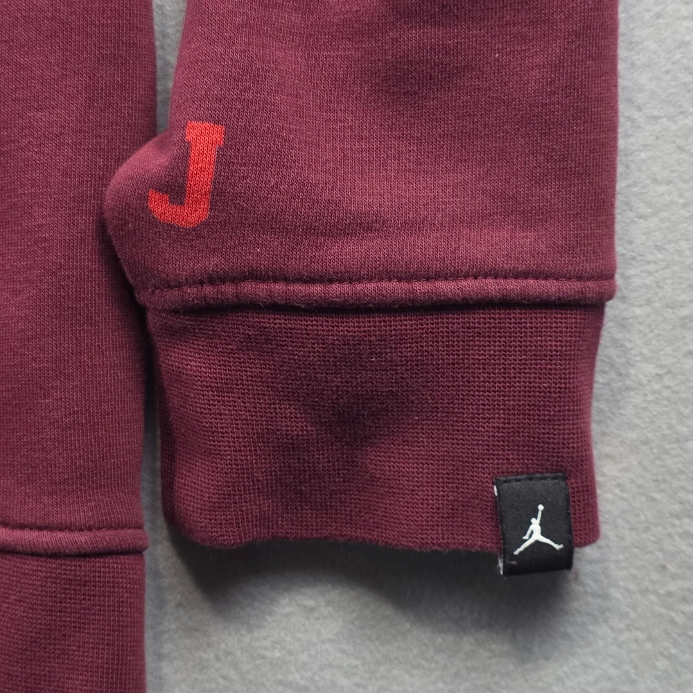 Jordan Brand Michael Jordan sweatsuit Embroidered Hoodie Maroon XXL DA4661-620 - Picture 4 of 16
